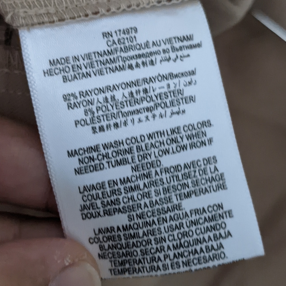 Bcbgeneration Overlap Snap-Button Rayon Shirt Ves… - image 8